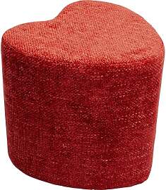 KARE Design Hocker Lovely, Rot, Sitzhocker,