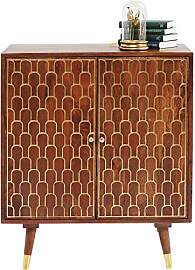 Kare Design Kommode Muskat, Braun, 90x75x40 cm,