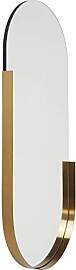 Kare Design Spiegel Hipster Oval Gold,