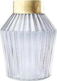 Kare Design Vase Barfly Grau, Blumenvase, Deko