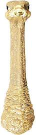 Kare Design Wandschmuck Ostrich, Gold,