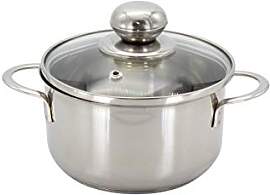 Karl Krüger Edelstahl Fleischtopf Saturn, 12 cm