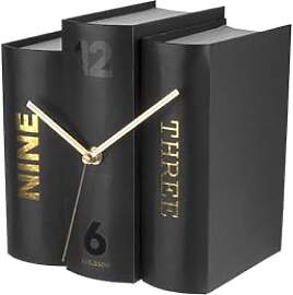 Karlsson KA5729 Book Uhr, Tischuhr, Papier,