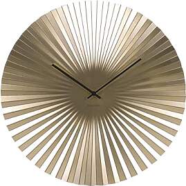 Karlsson Wanduhr Sensu - Gold - Ø50cm - Rund -