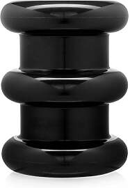 Kartell 885209 Hocker, Plastik, schwarz, 35 x 35 x 