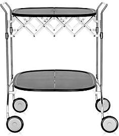Kartell Gastone Rollwagen, Kunststoff, Schwarz, 62 