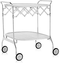 Kartell Gastone Rollwagen, Kunststoff, Weiß, 62 x 