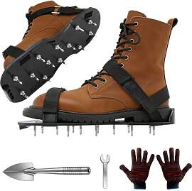 KASURE Rasenlüfter Schuhe,Nagelschuhe
