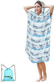 Kato Tirrinia Mikrofaser Frottee Surf Poncho