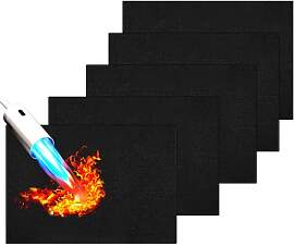 Katyjun 5 Stück Feuerfeste Unterlage 30x20cm