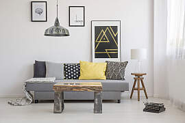 KAYOOM Hängeleuchte "Harlow", beige