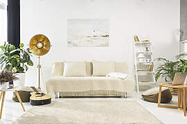 KAYOOM Stehlampe "Bowie", beige, H: