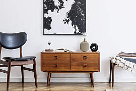 KAYOOM Tischleuchte "Art", grau (taupe), 