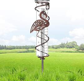 KBIBCK Regenmesser für Garten, Regenmesser für