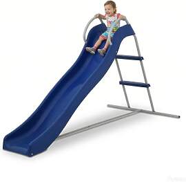 KDYMOD Rutsche Outdoor Kinderrutsche mit Leiter