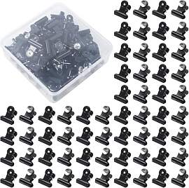 Keboyoe 60 Stück Schwarze Klammerns mit