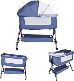 Kedia Babywiege mit Moskitonetz, Babybett &