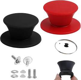 Keedoinlap 2pcs Silikon Topfdeckel Griff für