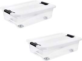 keeeper konrad 2x Aufbewahrungsbox mit Rollen,