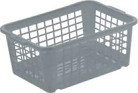 keeeper Korb grau B/H/L: ca. 17x10x25 cm