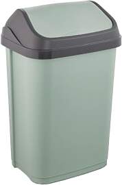 keeeper Mülleimer mit Schwingdeckel, 25 l, 33,5 x 