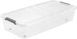 keeeper Unterbettbox mit Deckel, 77 x 38 x 16 cm,