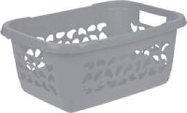 keeeper Wäschekorb grau B/H/L: ca. 40x23x55 cm