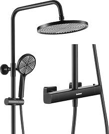 KeeGone Duschsystem mit Thermostat Edelstahl