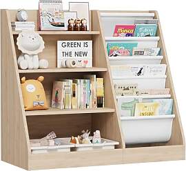 KEEPREAPER Kinderregal Bücherregal für Kinder