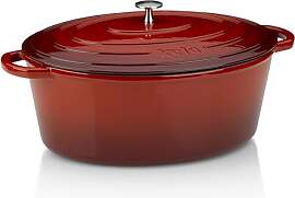 Kela 11943 Bräter mit Deckel, Gusseisen,