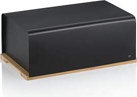 kela Brotkasten schwarz 38x23x16cm, FSC