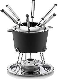 kela Fleischfondue Set 11tlg, Gusseisen Fondue