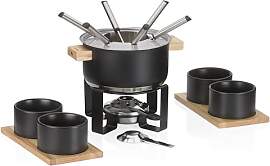kela Fleischfondue Set 16tlg, Edelstahl Fondue