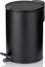kela Kosmetikeimer schwarz matt 3l,