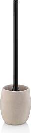 kela WC-Garnitur Roda, Ø 10,5 cm, Zement, beige,