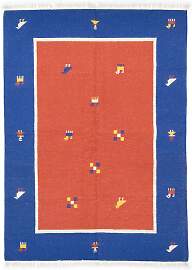 Kelim Modern Teppich 200x140cm