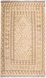 Kelim Teppich - Splash 182 x 115 cm - beige