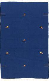 Kelim Teppich - Trendy 180 x 120 cm - blau