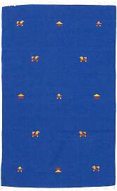Kelim Teppich - Trendy 180 x 120 cm - blau