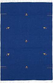 Kelim Teppich - Trendy 180 x 120 cm - blau
