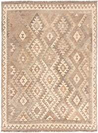 Kelim Teppich - Trendy 205 x 151 cm - beige
