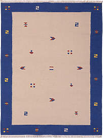 Kelim Teppich - Trendy - 240 x 170 cm - beige