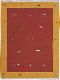 Kelim Teppich - Trendy - 240 x 170 cm - rot