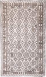 Kelim Teppich - Trendy - 296 x 186 cm - grau