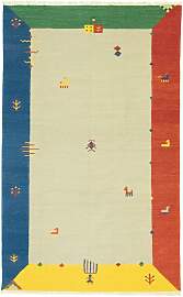 Kelim Teppich - Trendy 300 x 200 cm - beige
