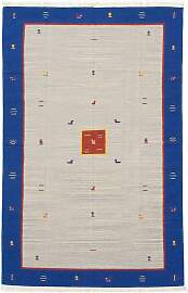 Kelim Teppich - Trendy 300 x 200 cm - beige