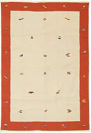 Kelim Teppich - Trendy 300 x 200 cm - beige