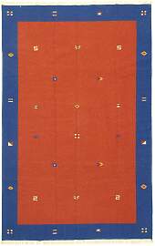 Kelim Teppich - Trendy 300 x 200 cm - rot