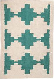 Kelim Teppich - Trendy 90 x 60 cm - beige