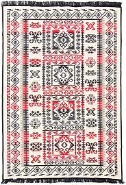 Kelim Teppich - Trendy »Irena« Rechteckig